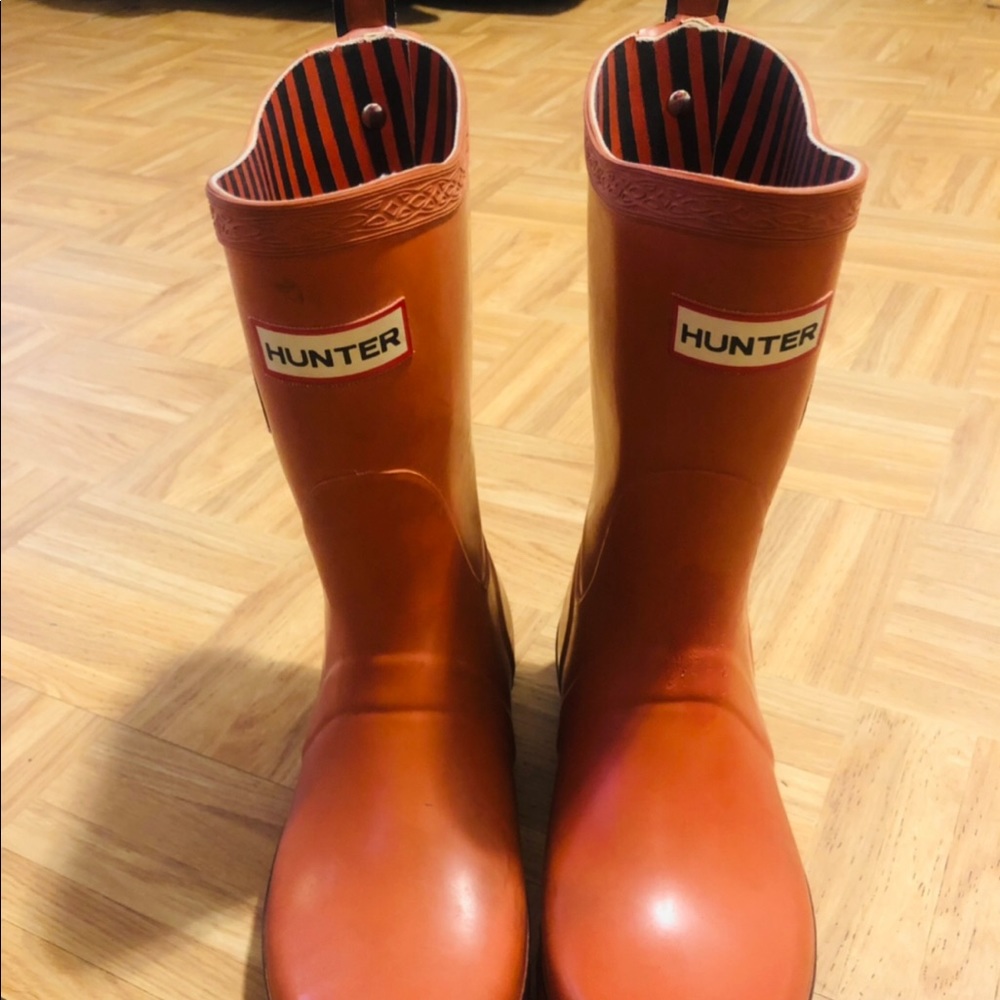 Women's Original Short Matte Buckle Strap Rain Boots size 5 - Picture 2 of 8
